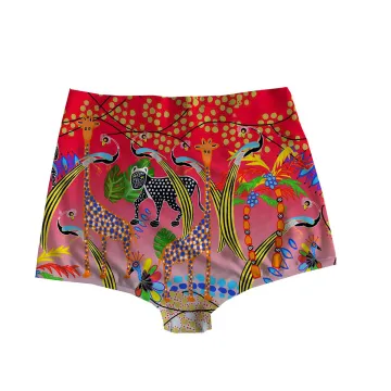 Fauna Red Highwaist