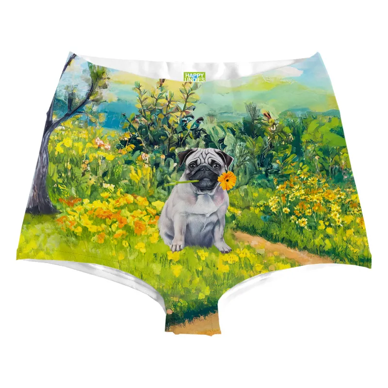 Flower Dog Highwaist