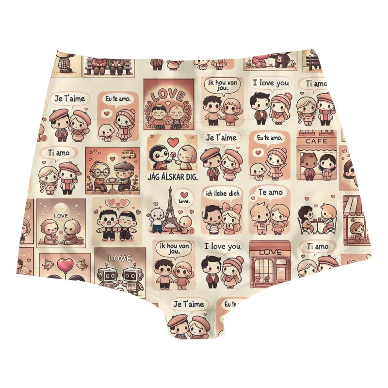 Language Of Love Highwaist