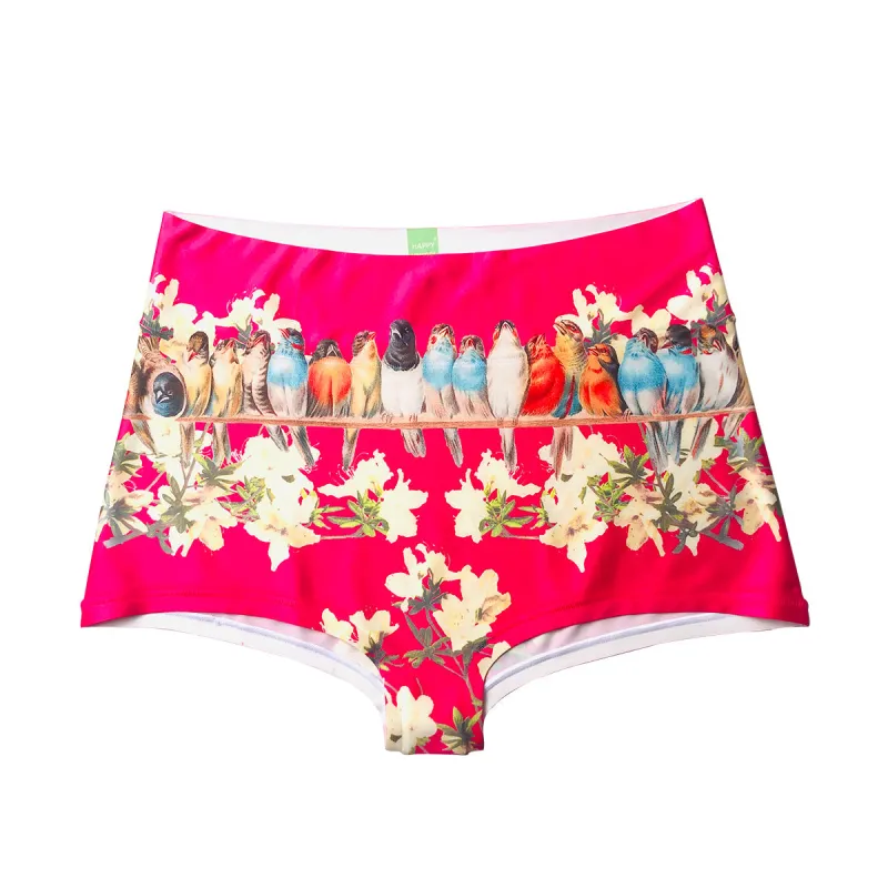 Loving Birds Pink Highwaist
