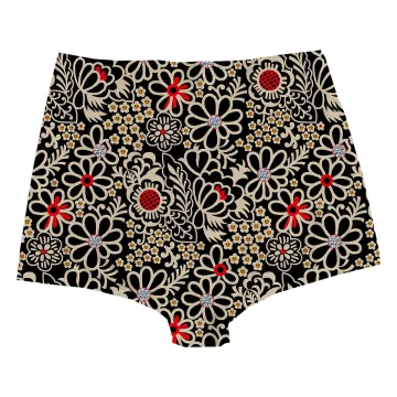 Midnight Bloom Highwaist