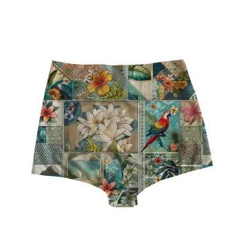 Papagei Artwork Highwaist