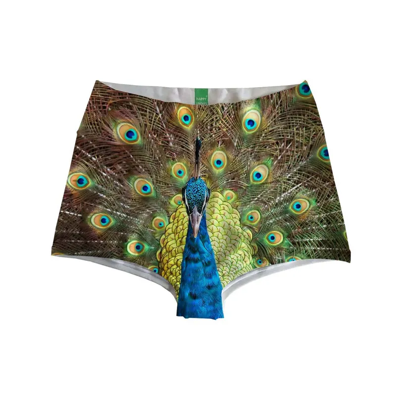 Peacock Lime Highwaist