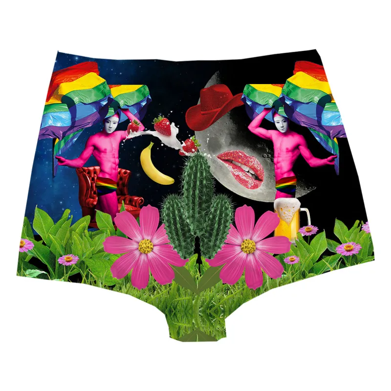 Rainbow Night Highwaist