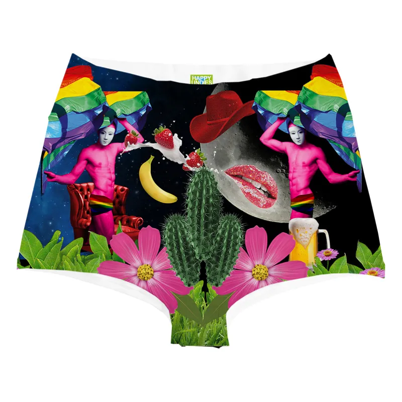 Rainbow Night Highwaist