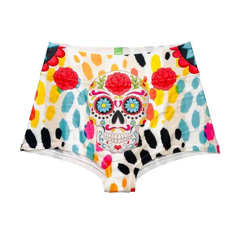 Rainbow Skull Highwaist