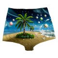 Santa Beach Highwaist