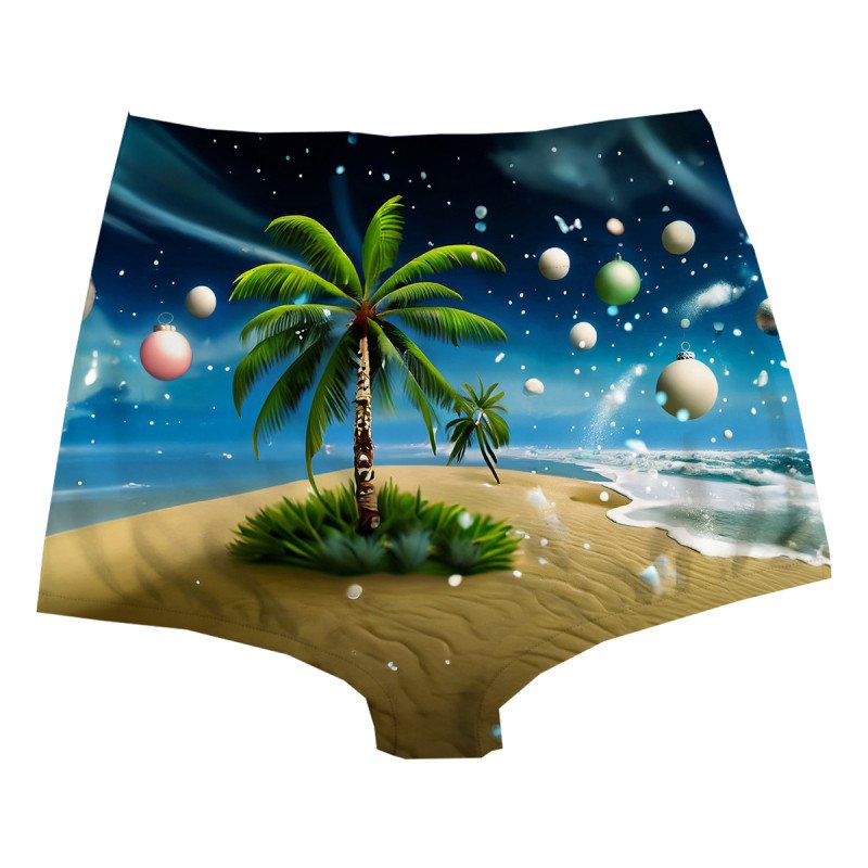 Santa Beach Highwaist