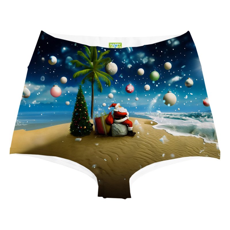 Santa Beach Highwaist