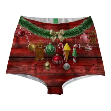 Santa Beach Highwaist