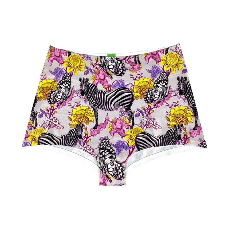 Zebras Flirt Highwaist