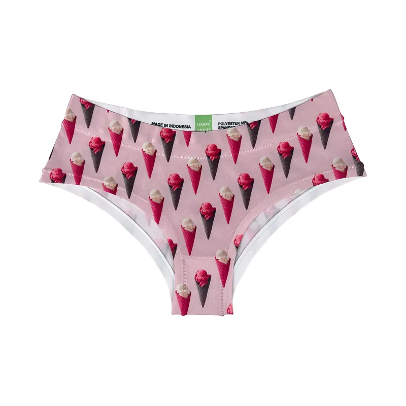 Pink Ice Cream Hipster