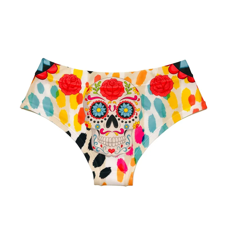 Rainbow Skull Hipster