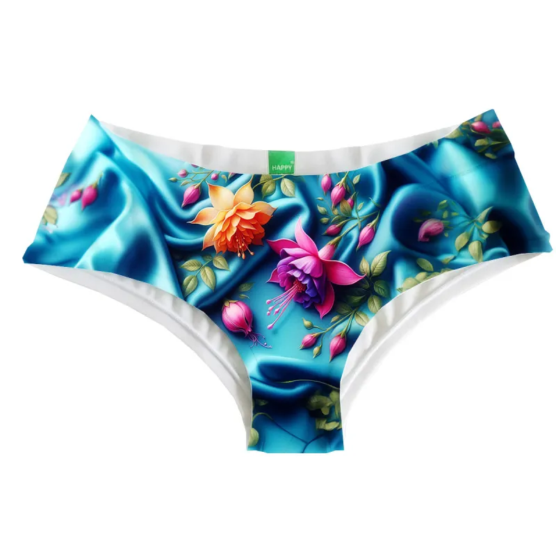 Satin Flowers Hipster