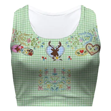 Alpine Green Sport Bra