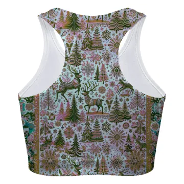 Christmas Deer Sport Bra