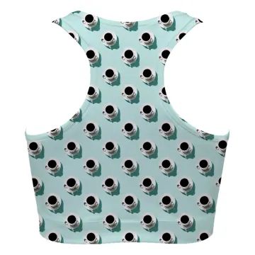 Coffee Mint Sport Bra
