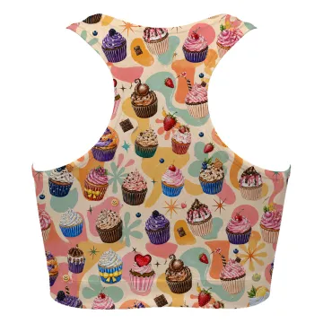 Cupcakes Sport Bra