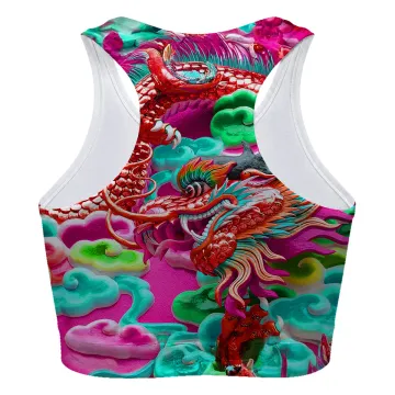 Dragon Pink Sport Bra