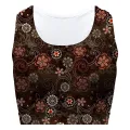 Ethnic Flowers Sport Bra