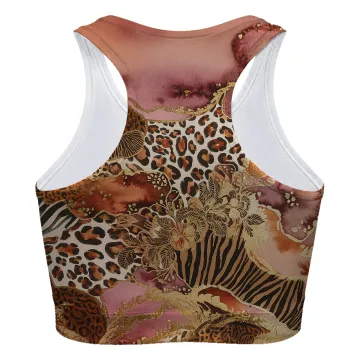 Gold Leo Sport Bra