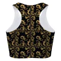 Golden Peacocks Sport Bra