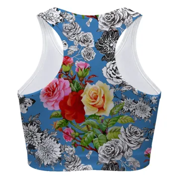 Granny Roses Sport Bra