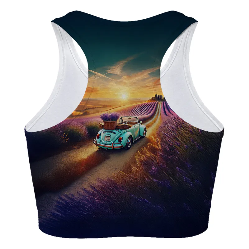 Lavender Beetle Sport Bra