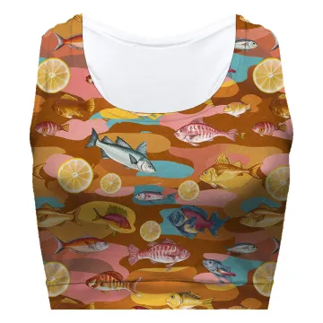 Lemon Fish Sport Bra