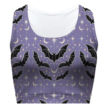 Moonlight Bats Sport Bra