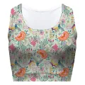 Pastel Flowers Sport Bra