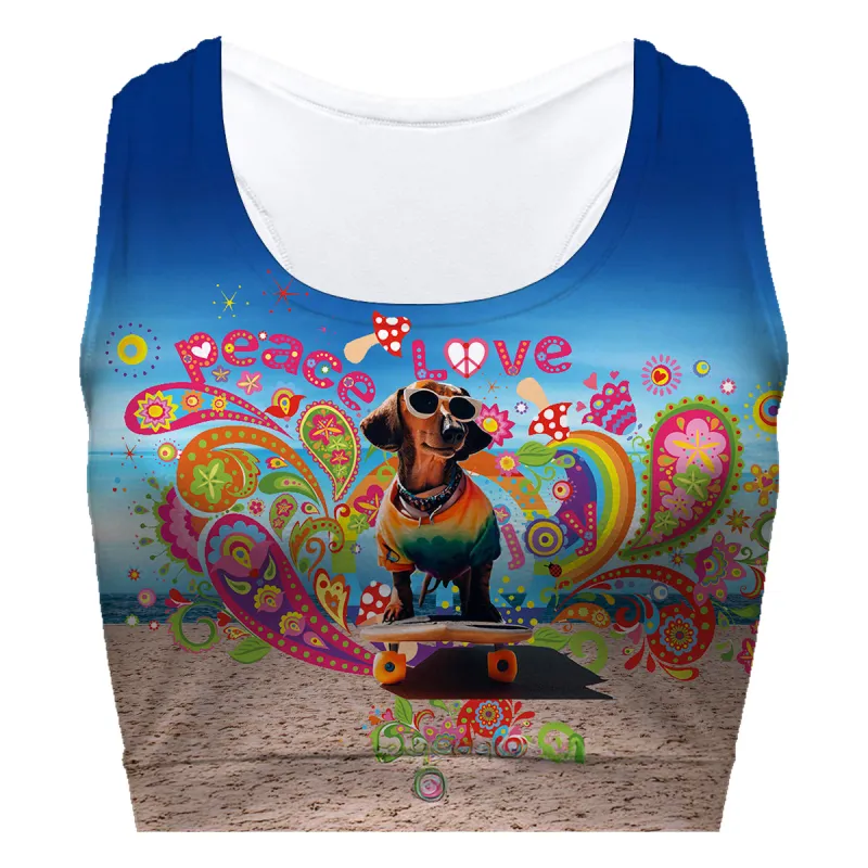 Peace And Love Sport Bra