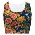 Peony Bird Sport Bra
