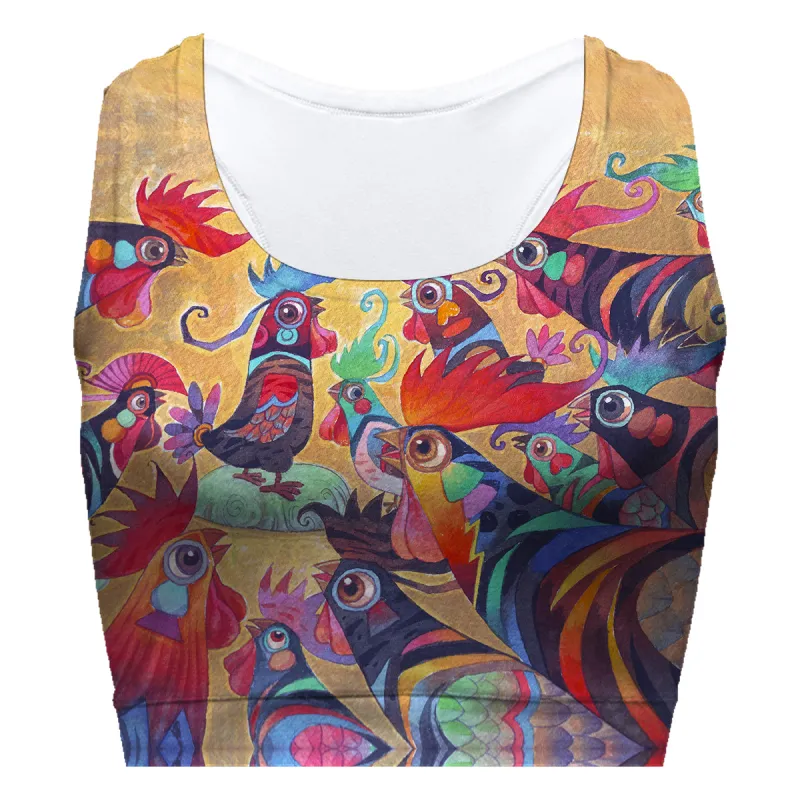 Rooster Talk Sport Bra