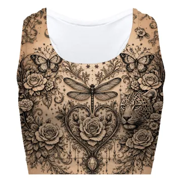 Skin Painting Sport Bra