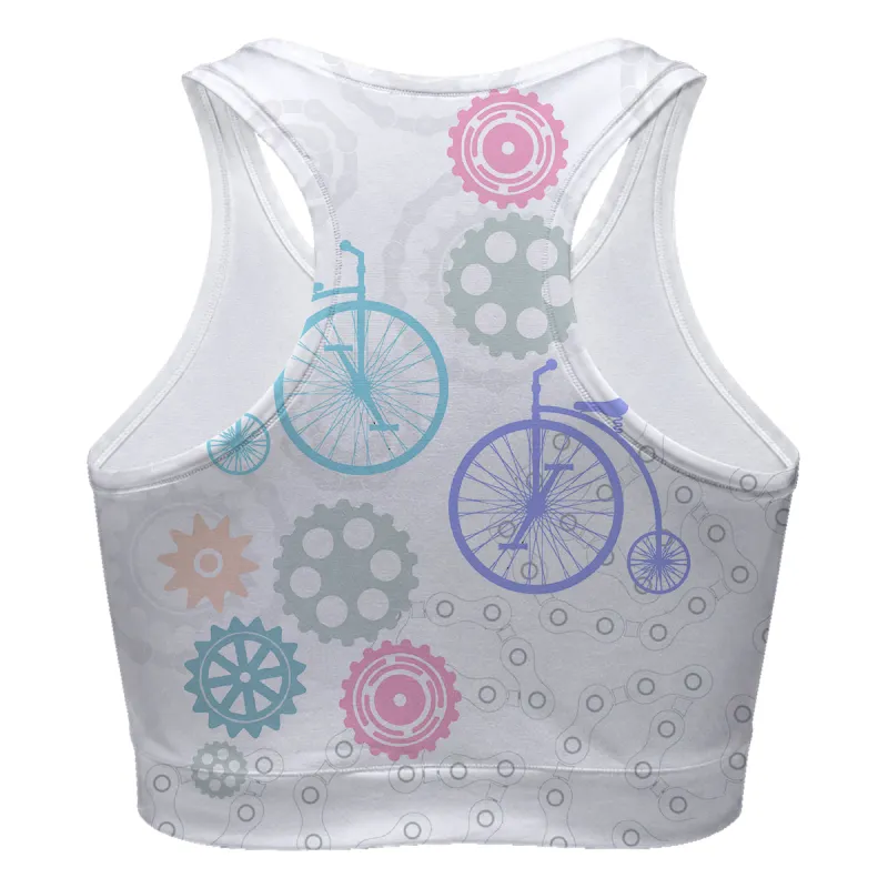 Vintage Bike Sport Bra