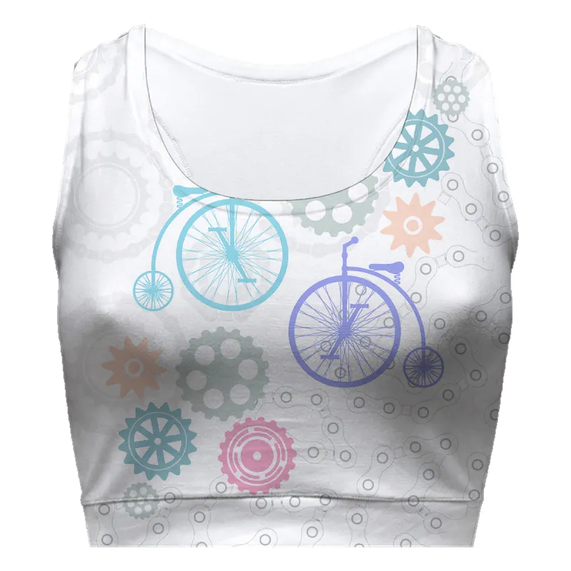 Vintage Bike Sport Bra