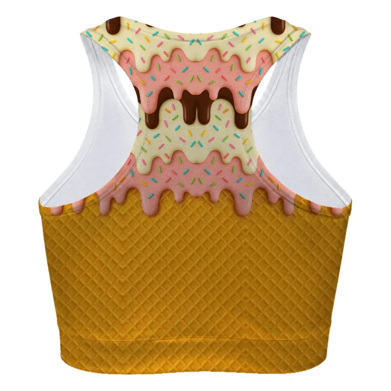 Waffle Sport Bra