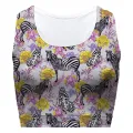 Zebras Flirt Sport Bra