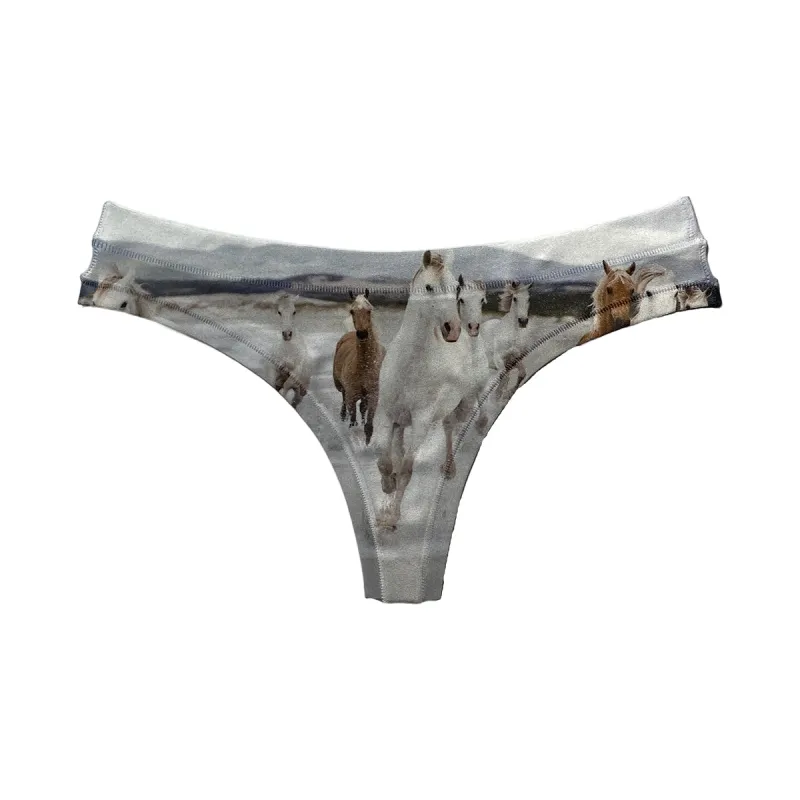 Horses In The Wild String