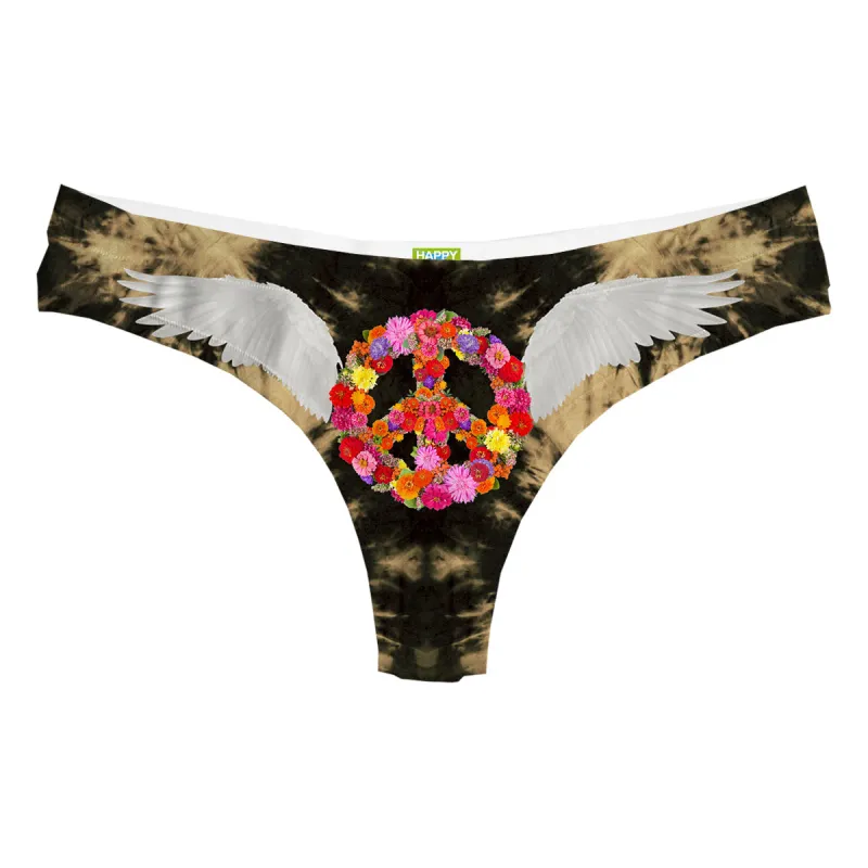 Peace Wings Gold String