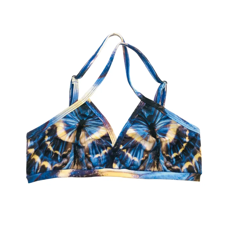 Blue Butterfly Top Cross