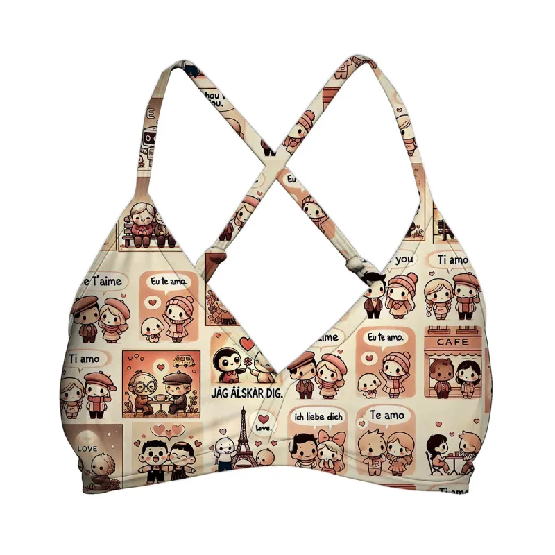 Language Of Love Top Cross