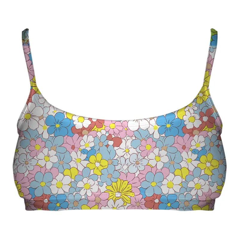 Blue Daisy Top Maya