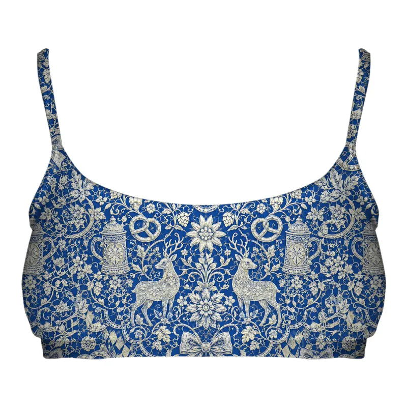 Blue Wiesn Top Maya