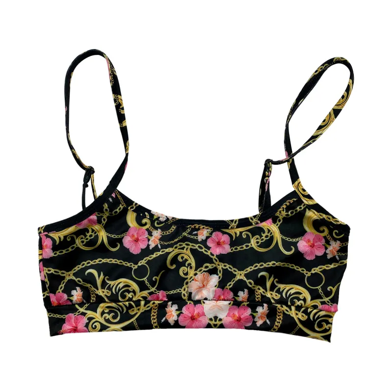 Flower Gold Chain Top Maya