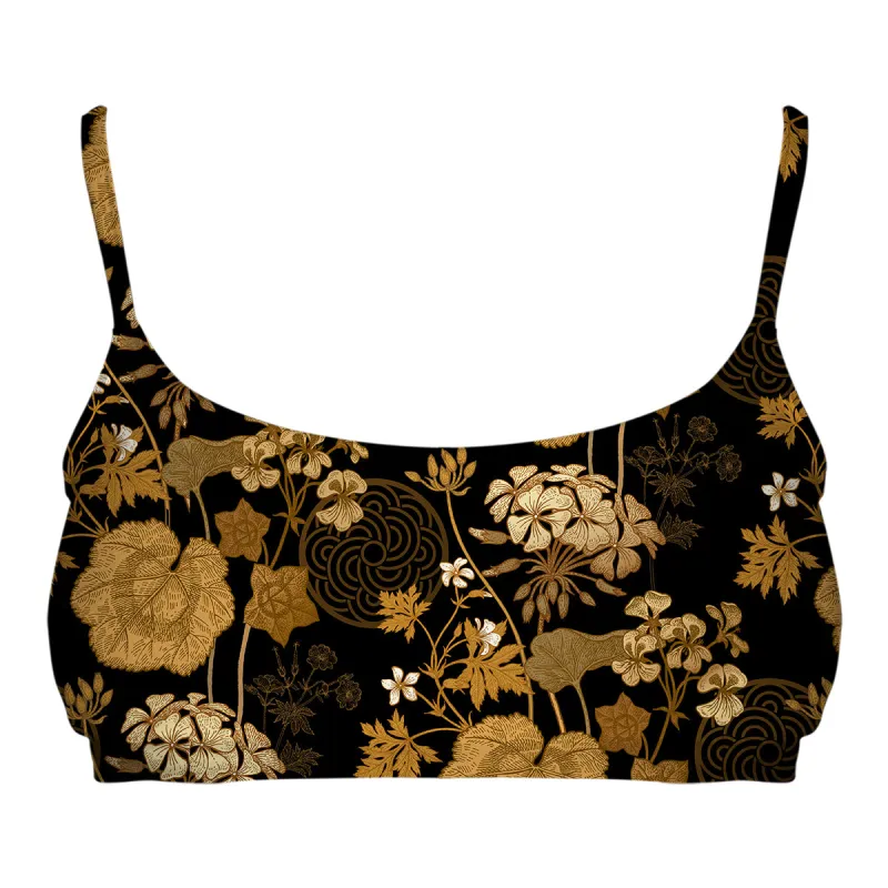 Gold Foliage Top Maya