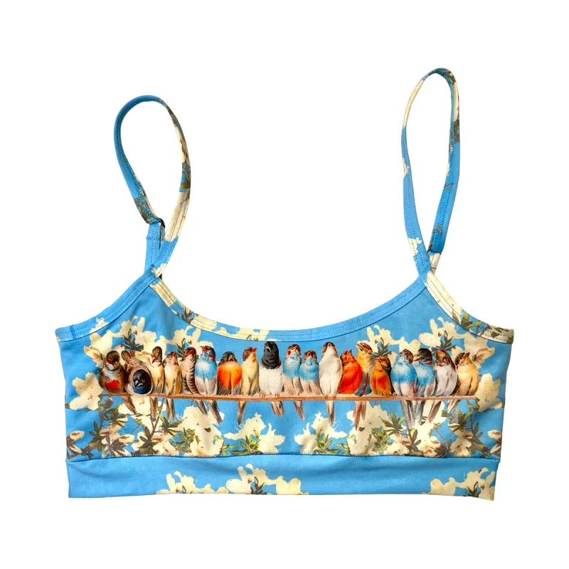 Loving Birds Blue Top Maya