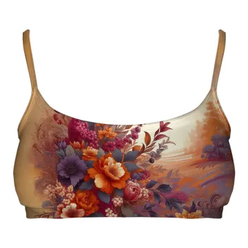 Sunset Flowers Top Maya