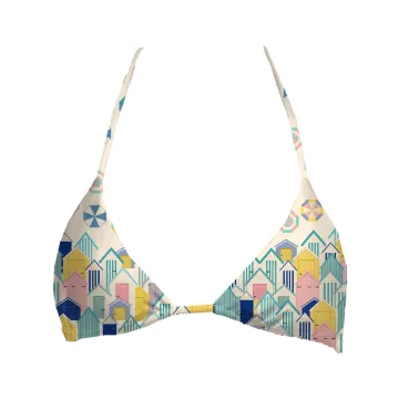 Beach Huts Top Triangle